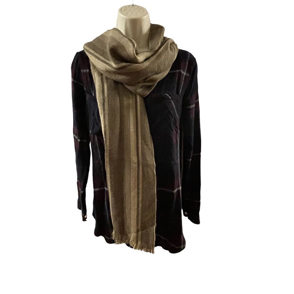 Banana Republic ~ Striped Wool Blend Scarf